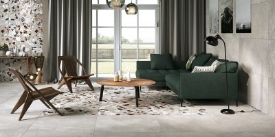 Fliesen-Materialien-Keramik-Aktuelle-Trends Fliesen aus Keramik in Zementoptik Marke Ceramica